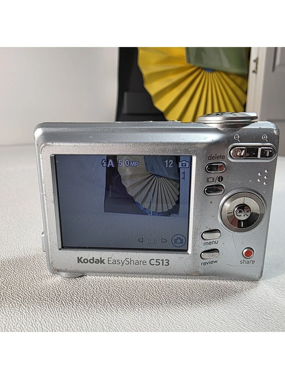 Kodak EasyShare C513 5.0MP Digital Camera Silver Tested